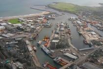 The newly-expanded harbour of Port Aberdeen (Scotland) welcomes first cruise ship call